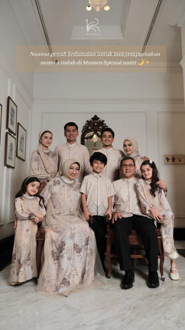 SET FAMILY KALEELA KODE BEIGE