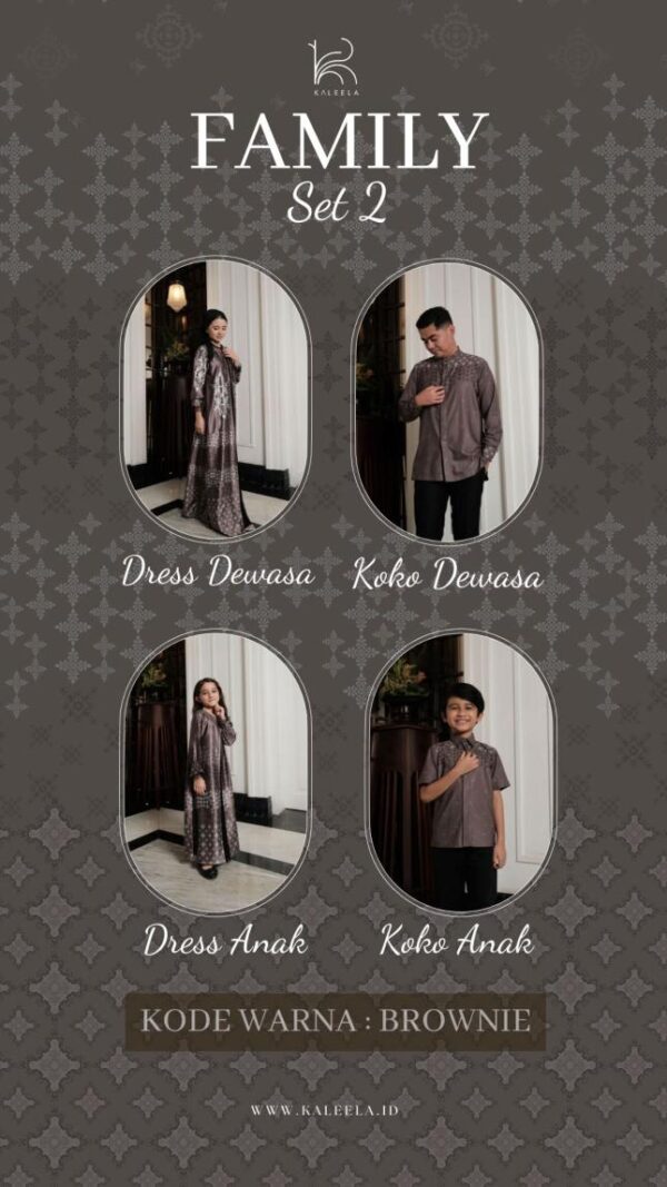 FAMILY SET KALEELA VOL 2 - Gambar 2